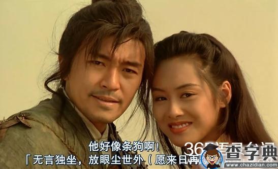 大话西游最后一句话 台词他好像一条狗是什么意思
